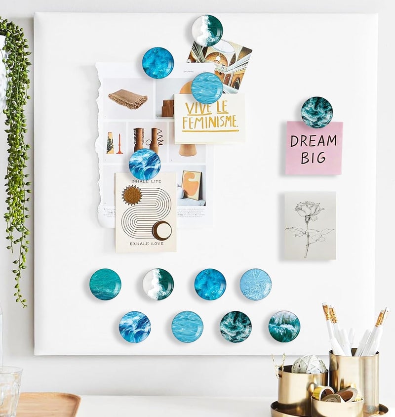 Tandarui Ocean Decorative Push Pins, Thumb Tacks for Bulletin Board, Bulletin Board Decorations,Photos Wall Maps,Cute Thumbtack for Desk Accessories,Classroom Decor, Office Decor and Home(Ocean-24) - Image 5